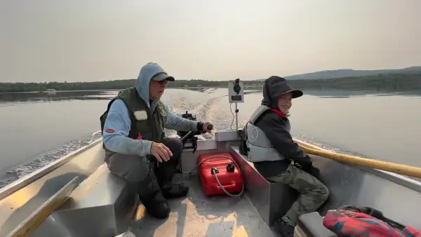 Family fishing at Notawissi: three generations on the water in Québec